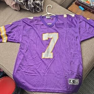 STARTER Vikings Jersey Number 7 XL